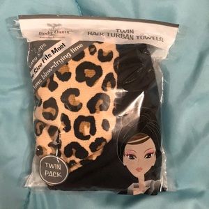 Twin Hair Turban Towels
